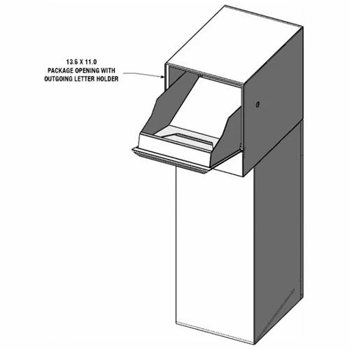 dVault Thru-Wall Package Drop Vault Plus DVWM0062SA w/Bottom Hold Rear Access - Copper Vein 3 dVault Thru-Wall Package Drop Vault Plus DVWM0062SA w/Bottom Hold Rear Access - Copper Vein - Image 3
