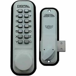 LockeyUSA Lockey Digital Door Lock 2200 Surface/Rim Mount, White