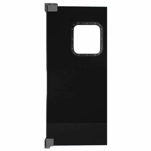 Chase Doors Light to Medium Duty Service Door Single Panel Black 3' x 7' 3684NWS-BK 1 Chase Doors Light to Medium Duty Service Door Single Panel Black 3' x 7' 3684NWS-BK