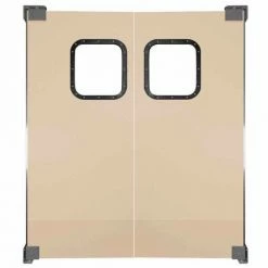 Chase Doors Light to Medium Duty Service Door Double Panel Beige 6' x 7' 7284NWD-BG