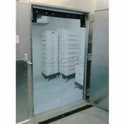 Chase Doors EconoClear™ Flexible Low-Temperature Clear Swinging Door 34"W x 80"H
