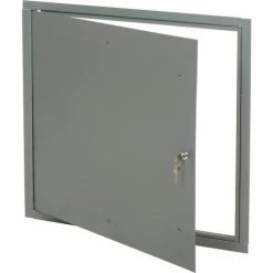 Global Industrial™ Multi Purpose Metal Access Panel, Key Lock, 24"W x 24"H