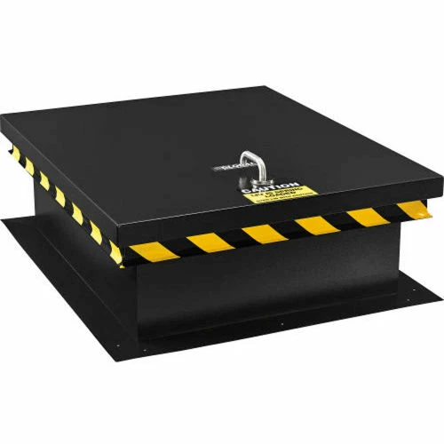 Global Industrial™ Galvanized Powder Coated Steel Roof Hatch, 24"L x 36"W 2 Global Industrial™ Galvanized Powder Coated Steel Roof Hatch, 24"L x 36"W - Image 2