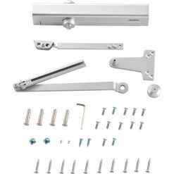 Global Industrial Aluminum Door Closer, Manual, Hydraulic, For Internal and External Use -Doors & Windows Sales 713153 12