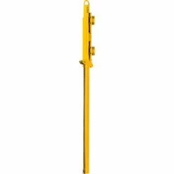 Global Industrial™ Yellow Powder Coated Steel Ladder Safety Post -Doors & Windows Sales 713158 02