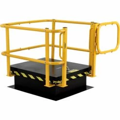 Global Industrial™ Galvanized Steel Safety Railing For 24" x 36" & 30" x 36" Roof Hatches