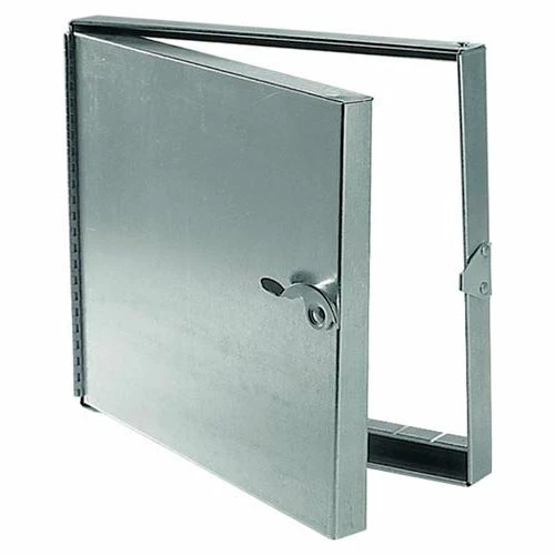 Acudor Hinged Duct Access Door, 14"H x 14"W, Silver 1 Acudor Hinged Duct Access Door, 14"H x 14"W, Silver