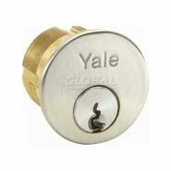 Yale® Mortise Cylinder, 626 S, C Keyway, 1-1/8"L