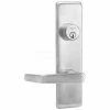 Yale® Exit Device Lever Trim, Passage, Grade 1, AU Handle, Escutcheon Trim
