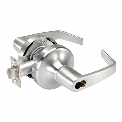 Yale® Cylindrical Lockset Storeroom, Grade 1, AU Handle, SFIC Core, Less Cylinder 1 Yale® Cylindrical Lockset Storeroom, Grade 1, AU Handle, SFIC Core, Less Cylinder