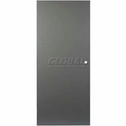 CECO Hollow Steel Security Door 36"W X 84"H, 24"W X 60"H Louver, Mortise Prep, Curries Hinge