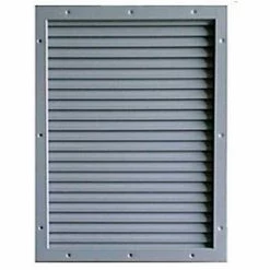 CECO Door Louver Kit, Galvannealed Steel, 8"W X 14"H
