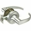 Yale® Exit Device Lever Trim, Key Locks/Unlocks, C Keyway, Grade 1, PB Handle
