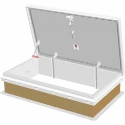 JL Industries JLIndustries® Diamond Series Galvanized Roof Hatch - 30" W x 54"L