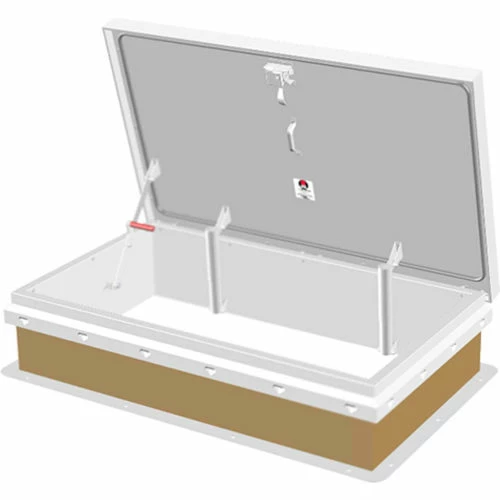 JL Industries JLIndustries® Diamond Series Galvanized Roof Hatch - 30" W x 54"L 1 JL Industries JLIndustries® Diamond Series Galvanized Roof Hatch - 30" W x 54"L