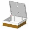 JL Industries JLIndustries® Diamond Series Galvanized Roof Hatch - 36" W x 36"L