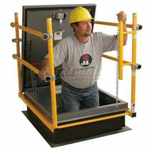 JL Industries / Activar Safety Railing For Roof Hatches 1 JL Industries / Activar Safety Railing For Roof Hatches