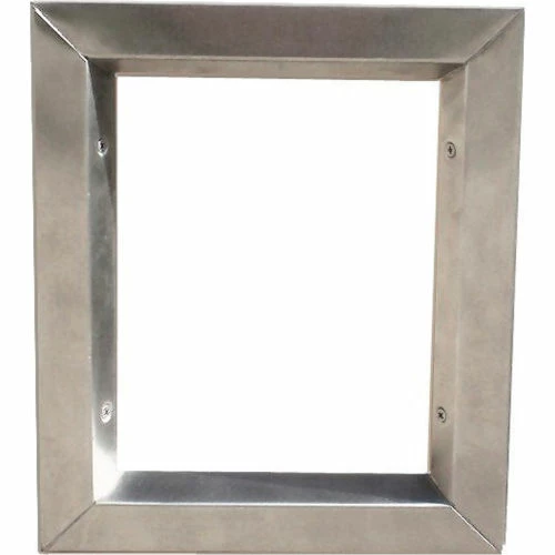 Air Louvers Stainless Steel Beveled Vision Lite VLFEZS 1212, 12" X 12", 1 Air Louvers Stainless Steel Beveled Vision Lite VLFEZS 1212, 12" X 12",