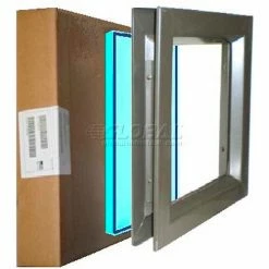 Air Louvers Complete PAK VSL 2430B PPF PAK, Includes Low Profile 24" X 30" & Pyran Platinum Fire & Safety Glass