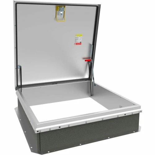 Babcock-Davis Babcock Davis BA4848 48" x 48" Personnel II Roof Hatch, Aluminum 1 Babcock-Davis Babcock Davis BA4848 48" x 48" Personnel II Roof Hatch, Aluminum