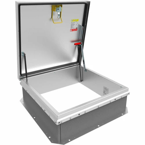 Babcock-Davis Babcock Davis BRHHA36X36S1T 36" x 36" Hurricane Hatch, Aluminum 1 Babcock-Davis Babcock Davis BRHHA36X36S1T 36" x 36" Hurricane Hatch, Aluminum