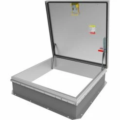 Babcock-Davis Babcock Davis BRHHA48X48S1T 48" x 48" Hurricane Hatch, Aluminum