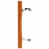Prime-Line Products Prime-Line® Sliding Door Wood Pull, Chrome Plated Brackets, C 1034