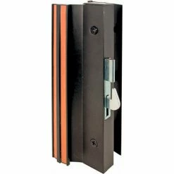 Prime-Line Products Prime-Line C 1071 Sliding Door Handle Set, Black/Aluminum