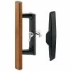 Prime-Line Products Prime-Line® Internal Door Handle Set, Wood Pull, Black, C 1107