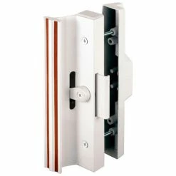 Prime-Line Products Prime-Line® Sliding Door Handle Set, White Aluminum and Diecast, C 1116