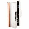 Prime-Line Products Prime-Line® Sliding Door Handle Set, Anti-Lift, White Aluminum and Diecast, C 1118