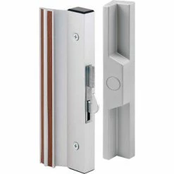 Prime-Line Products Prime-Line C1198 Sliding Door Handle Set, Anti-Lift, Aluminum & Diecast