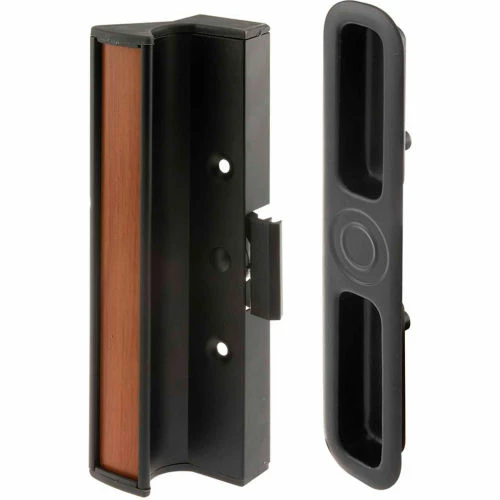 Prime-Line Products Prime-Line C 1201 Sliding Door Handle Set, Black 1 Prime-Line Products Prime-Line C 1201 Sliding Door Handle Set, Black