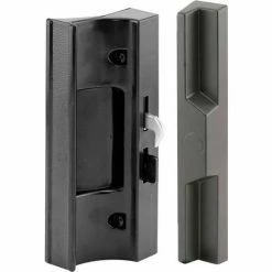 Prime-Line Products Prime-Line C 1216 Sliding Door Handle, 4-15/16-Inch Hole Centers, Black