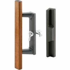 Prime-Line Products Prime-Line C 1260 Sliding Door Handle, Black, 1-Pack