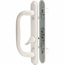 Prime-Line Products Prime-Line C 1284 Sliding Door Handle Set, White