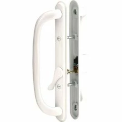Prime-Line Products Prime-Line C 1289 Sliding Door Handle Set With 10-Inch Pull, White