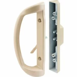 Prime-Line Products Prime-Line C 1327 Sliding Door Handle, Mortise Style, Almond