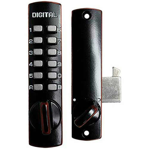 LockeyUSA Lockey C150 Mechanical Keyless Surface Mount Hook Bolt Lock for Sliding Door, Oil Rubbed Bronze 1 LockeyUSA Lockey C150 Mechanical Keyless Surface Mount Hook Bolt Lock for Sliding Door, Oil Rubbed Bronze