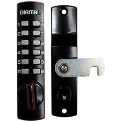 LockeyUSA Lockey C170 Mechanical Keyless Cabinet Surface Mount Cam Lock, Oil Rubbed Bronze