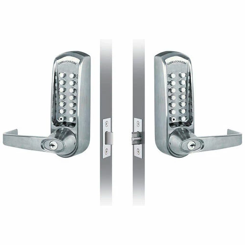 Codelocks ANSI Grade 2 Mechanical Lockset, CL615BB-BS, EZ Code Change, Brushed Steel 3 Codelocks ANSI Grade 2 Mechanical Lockset, CL615BB-BS, EZ Code Change, Brushed Steel - Image 3