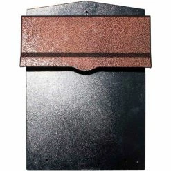 QualArc Collection Mailbox W/Chute LIB-AC-LM6-810 Rear Access Wall Mount 11-1/2x14x16-1/2 Copper -Doors & Windows Sales CUQ LIB AC LM6 810