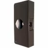 Don-Jo Don Jo 1-CW-10B Wrap Around For Cylinder Door Locks 2-1/8"Hole, 4"x9", Oil Rubbed Bronze - Pkg Qty 10