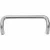 Don-Jo Don Jo 1159-630 Offset Door Pull, 19"x1"x3-1/2", 18"CTC, Stainless Steel
