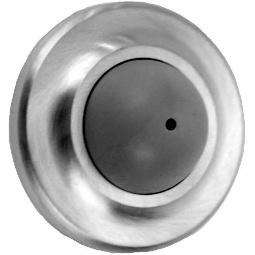 Don-Jo Don Jo 1412-626 Cast Wall Bumpers-Convex, 2-1/2"Dia, 1"Projection, Brushed Chrome - Pkg Qty 10 1 Don-Jo Don Jo 1412-626 Cast Wall Bumpers-Convex, 2-1/2"Dia, 1"Projection, Brushed Chrome - Pkg Qty 10