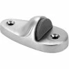 Don-Jo Don Jo 1444-626 Floor Stop, 1/2x4"Base, Brushed Chrome - Pkg Qty 10