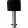 Don-Jo Don Jo 1462-BK Detention Stop, 4-1/2", 1-1/2"x2"Base, Black - Pkg Qty 20