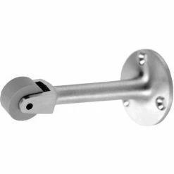 Don-Jo Don Jo 1486-626 Roller Bumper, 2"Dia, 4-1/2"Projection, Brushed Chrome - Pkg Qty 10