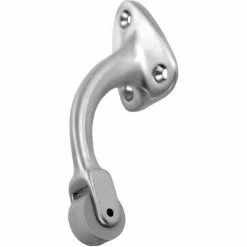 Don-Jo Don Jo 1488-626 Roller Bumper, 1-5/8"x2-1/4", 2-3/4"Projection, Brushed Chrome - Pkg Qty 10