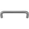 Don-Jo Don Jo 15-630 Round Door Pull, 6-3/4"x3/4"x2-1/4", Stainless Steel